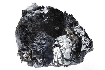 Obraz premium 99.99% fine osmium isolated on white background