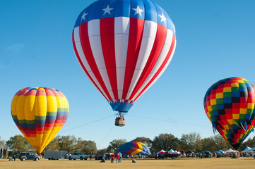 Hot Air Balloons in Sky