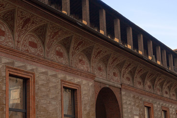 old building in milan italy