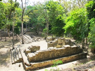 Fototapeta na wymiar ruins of temple