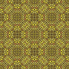 Elegant retro seamless pattern with colorful drops