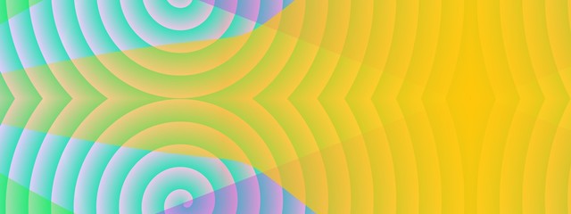 Fototapeta premium banner sfondo a circoli e curve