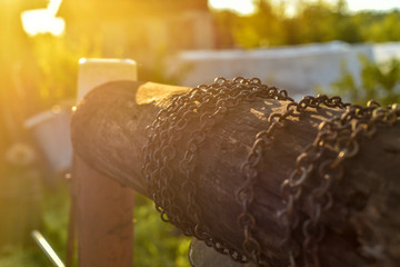 Beautiful view of the well.