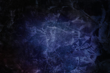 Fototapeta na wymiar Blue Abstract Gunge Background
