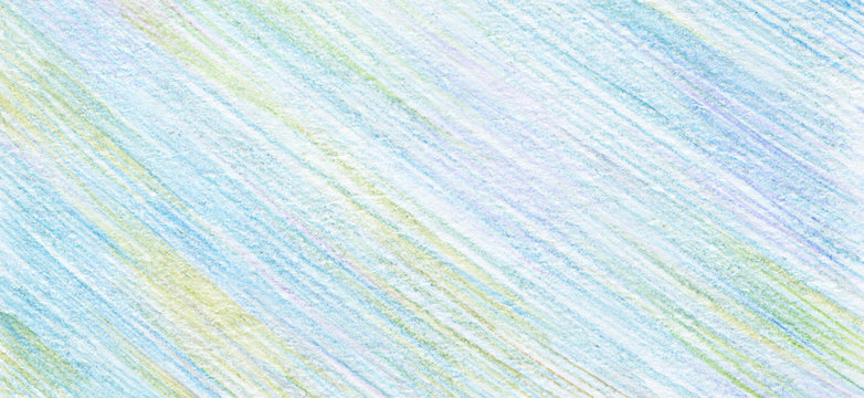 Abstract draw color pencil background.