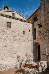 Fototapeta na wymiar Castle Brancaleoni in Piobbico
