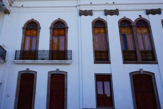 facade of an old building
