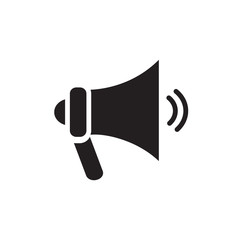megaphone icon vector design template