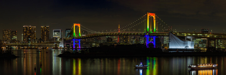 Fototapeta na wymiar Rainbow Bridge X