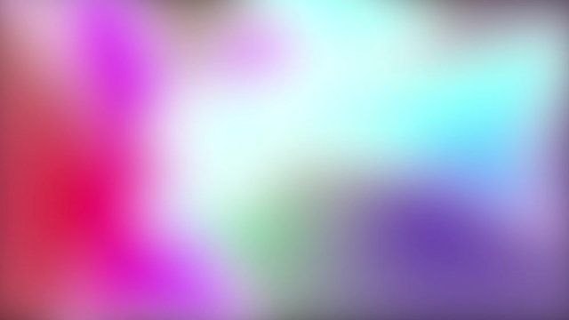 Colorful Neon Background. Abstract Animated Holographic Gradient. Moving Blurred Design. Loop Seamless Stock Footage.