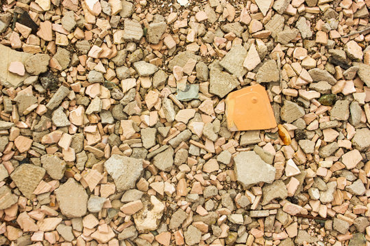 abstract colorful stones on the ground, stone wallpaper