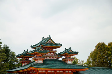 Heian Shrine Kyoto Japan landmark
