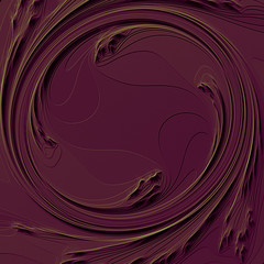 Fototapeta premium Abstract Computer generated Fractal design. A fractal is a never-ending pattern. Fractals are infinitely complex patterns that are self-similar across different scales. 2d rendering