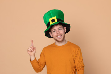 Fototapeta premium Attractive young guy