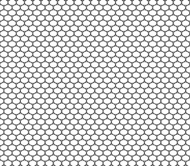 empty, white background with a fine black mesh for the designer, geometric seamless pattern