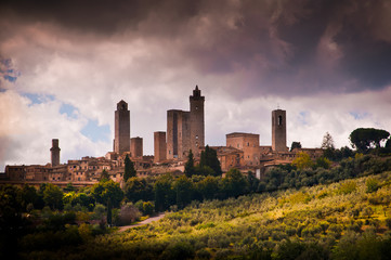 San Gimignano e le sue Cento Torri © Biagio