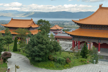 temple in Dali  Chongsheng Temple