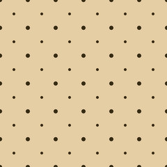 Modern stylish polka dot seamless pattern background. Backgrounds and fabric designs.