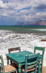 Kissamos, Bistro an der Uferpromendade