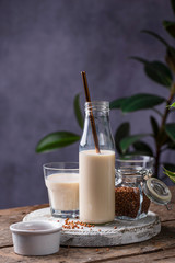Lactose free nondairy buckwheat milk