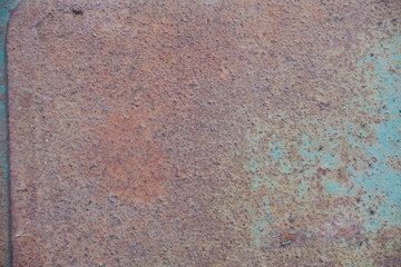 grungy metal surface detail shot