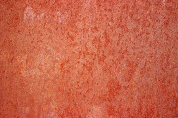 Background of brown rusty metal sheet with slight stains