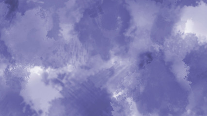 Abstract blue watercolor background
