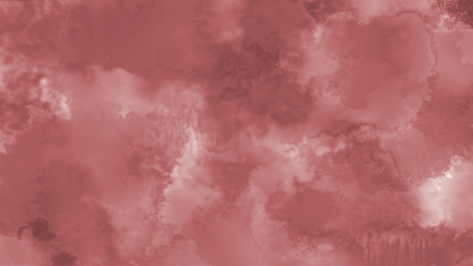 Red grunge background. Beautiful modern red watercolor concept