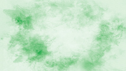 Abstract green grunge. Green watercolor banner concept. Green watercolor texture