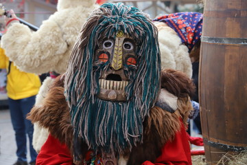 Bulgarian / Russian Kuker Masked Celebration in Moscow 