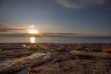 North Shore Lake Superior Morning Sun (4)