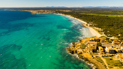 playa de es Trenc, Ses Covets, Mallorca España