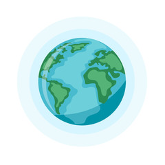 World Mother's Day vector, Earth cartoon