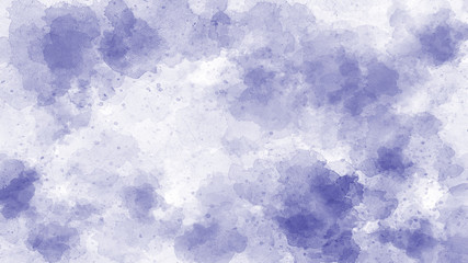 Blue watercolor texture illustration. Beautiful blue grunge background