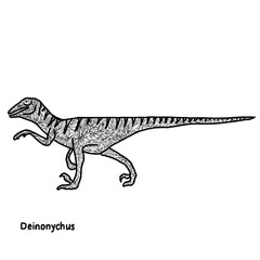 Dinosaur in mandala patterns. Coloring book for adults. Anti-stress painting. Patterned dinosaur in a flower. Dinosaur painting. Coloring book for adults.