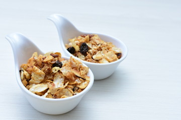 soja, coconut, peanuts, honey, flakes, granola, delicious, oat, vegan, ingredient, seed, cereal, sweet, nutrition, snack, natural, organic, healthy, grain, food, muesli