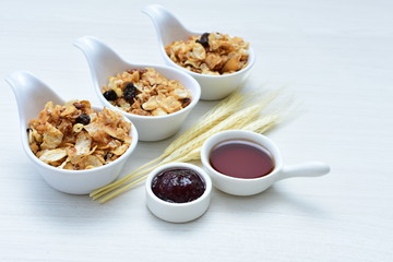 soja, coconut, peanuts, honey, flakes, granola, delicious, oat, vegan, ingredient, seed, cereal, sweet, nutrition, snack, natural, organic, healthy, grain, food, muesli