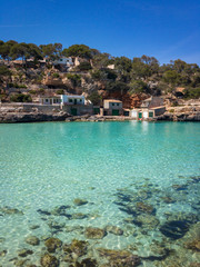 Playa Cala Llombards, Majorca (Mallorca), Spain.