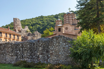 Medieval Ravanica monastery of  Ascension of Jesus, Serbia