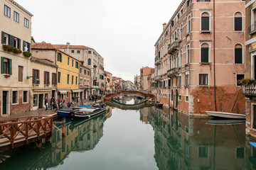 Rio della Misericordia in Cannaregio District, Venice/Italy