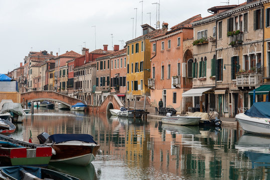 Rio della Misericordia in Cannaregio District, Venice/Italy