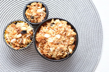 peanuts, soya, coconut, honey, flakes, granola, seeds, nutrition, nuts, grain, vegetarian, oatmeal, fruit, sweet, meal, snack, organic, food, cereal, healthy, breakfast