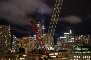 Toronto Cityscape at night