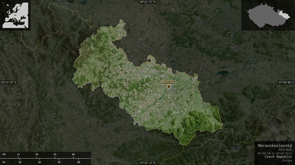 Moravskoslezský, Czech Republic - composition. Satellite