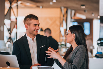 Date at the coffeehouse