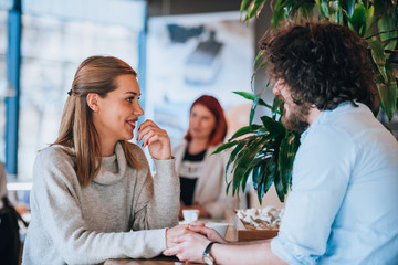 Young good looking people