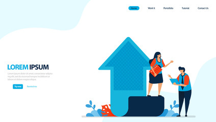 illustration for arrow icon. right upload and download shape. next and previous for navigation. up and down direction. designed for landing page, template, ui ux, website, mobile app, flyer, brochure