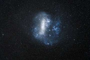 Long exposure shot of the Large Magellanic Cloud