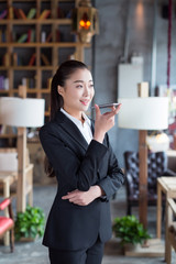 girl is a white-collar workers