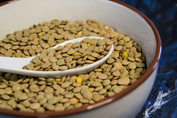 a lot lentils legume